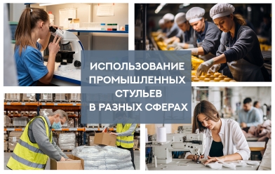 Стул промышленный СКВ-7.2 винтовой, ткань
