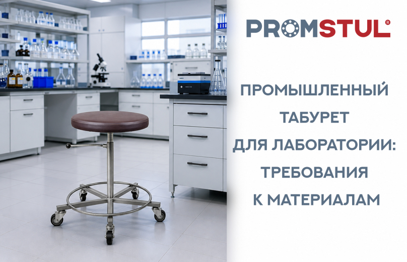  Промышленный табурет для лаборатории: требования к материалам